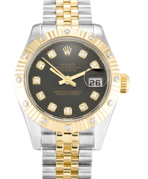 Inventory of women’s diamond-set replica watches, low-key and luxurious